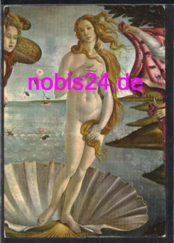 Nude - erotica naked woman shell artist card * around 196