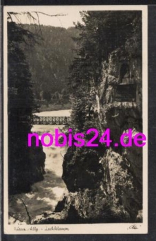 87629 Füssen Brücke Lechklamm o ca.1935
