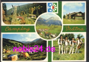 Mala Fatra Vratna Camping Zelten Trachten o ca.1980