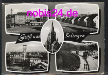 Solingen station dam o 8.7.1970