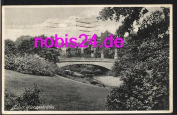 Erfurt Pfoertchenbruecke Parkanlage o 9.2.1931