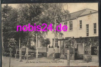 06869 Coswig  Garten im Volkshaus o 29.7.1918