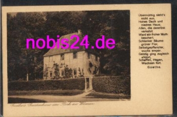 Weimar Goethe's garden house * around 1930