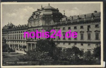 Würzburg Schloßpartie Garten o 21.8.1938