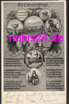 55411 Bingen Loblied von Binge Wein o ca.1960