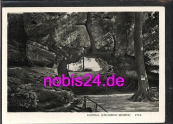 01814 Kuhstall Saxon Switzerland Cave o 17.8.1970