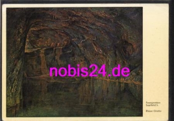 07318 Saalfeld Caves Blue Fairy Grotto *ca.1962
