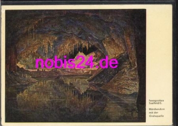 07318 Saalfeld Feengrotte Gralsquelle cave *ca.1962