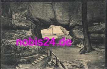 01814 Saxon Switzerland Cowshed Cave *ca.1925