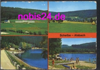 98749 Scheibe Alsbach Freibad Gasthof o ca.1978