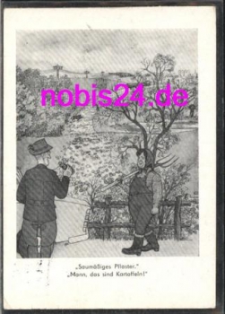 Farmer and farmer's humor card o 13.10.1982