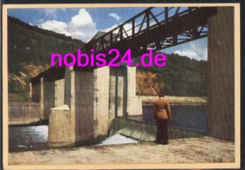 56377 Nassau Lahn Wehr und Schleuse *ca.1950