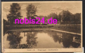 59000 Hamm Ringanlagen Goldfischteich o 14.5.1926