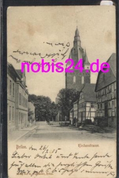 59929 Brilon Kirchenstrasse Kirche o 27.2.1905
