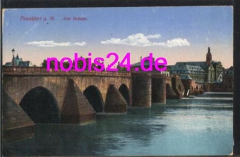 Frankfurt Main Alte Brücke *ca.1915