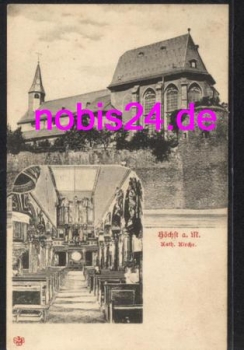 Höchst Frankfurt Main Katholische Kirche  *ca.1910