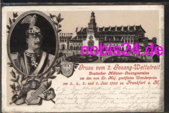 Frankfurt Main singing competition on June 7th, 1903 German men's choirs