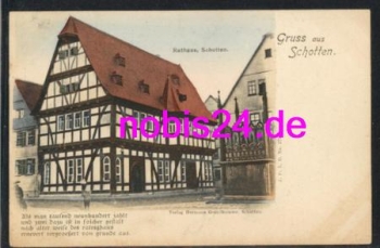 63679 Schotten Rathaus *ca.1900