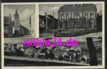 Altstadt Saar Pfalz Kirche o 28.4.1940