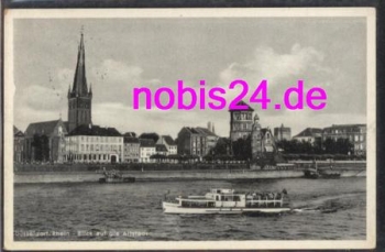 Dusseldorf Altstadtblick Schiff o 27.11.1939
