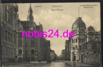 Dusseldorf Bastionstrasse Bankverein o 16.5.1912