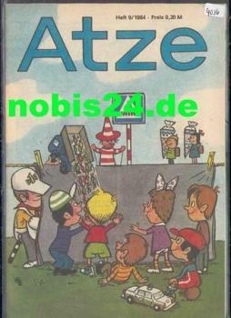 Atze Comic Book GDR 84/09