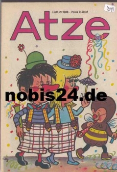 Atze Comic Book GDR 86/02