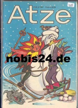 Atze Comic Book GDR 87/02