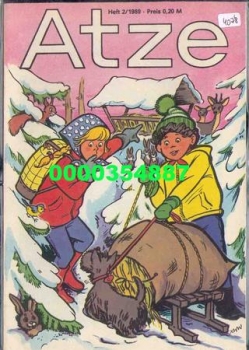 Atze Comic Book GDR 89/02