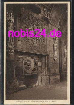 Muenster Astronomical clock in the cathedral *ca.1920