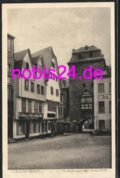 53545 Linz am Rhein Burgplatz Rheintor  *ca.1920