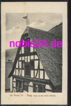 54539 Urzig Mosel Giebelhaus *ca.1925