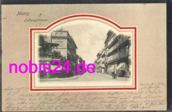 Mainz Ludwigstrasse o 8.9.1902