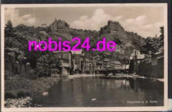 55743 Oberstein an der Nahe mit Burg  *ca.1935