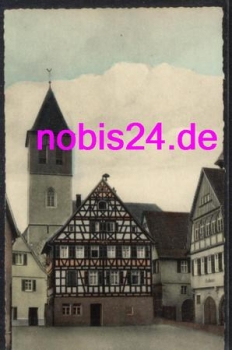 73635 Rudersberg Rathauspartie  *ca.1950