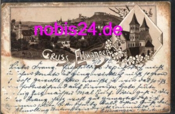 73479 Ellwangen Precursor Litho o 8.10.1893