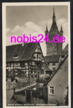 74206 Bad Wimpfen Altbürgermeisterhaus *ca.1930