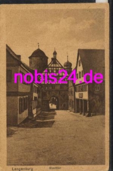 74595 Langenburg  Stadttor o 5.6.1939