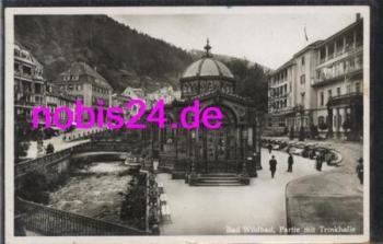75323 Bad Wildbad Partie mit Trinkhalle o 10.8.1930