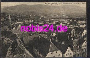 77815 Buhl Baden vom Rathausturm *ca.1925