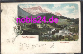 83471 Berchtesgaden Grand Hotel o 27.8.1899