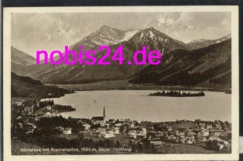 83727 Schliersee mit Brecherspitze o 25.4.1943