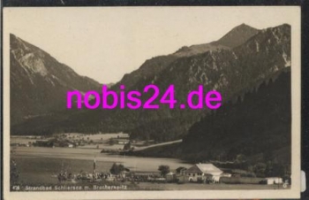 83727 Schliersee mit Strandbad o 12.7.1927
