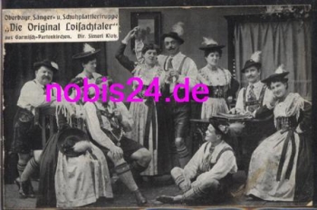 82467 Garmisch Schuhplattler Trachten *ca.1920