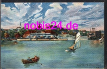 82402 Starnberg See mit Undosabad *ca.1915
