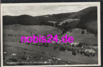 79674 Muggenbrunn Schwarzwald o 1934