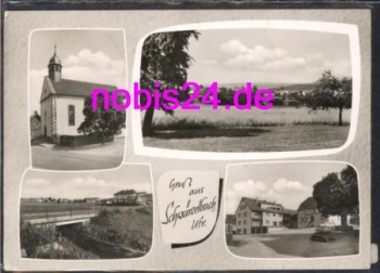 97797 Schwaerzelbach Unterfranken o 29.8.1967