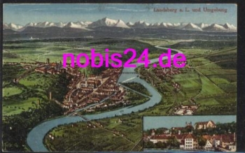 86899 Landsberg and surroundings o 16.3.1924