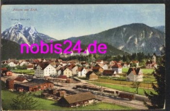 87629 Fussen am Lech Bahnhof  *ca.1930