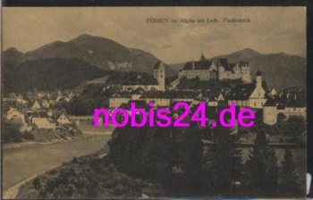 87629 Fussen Allgau mit Lech *ca.1920